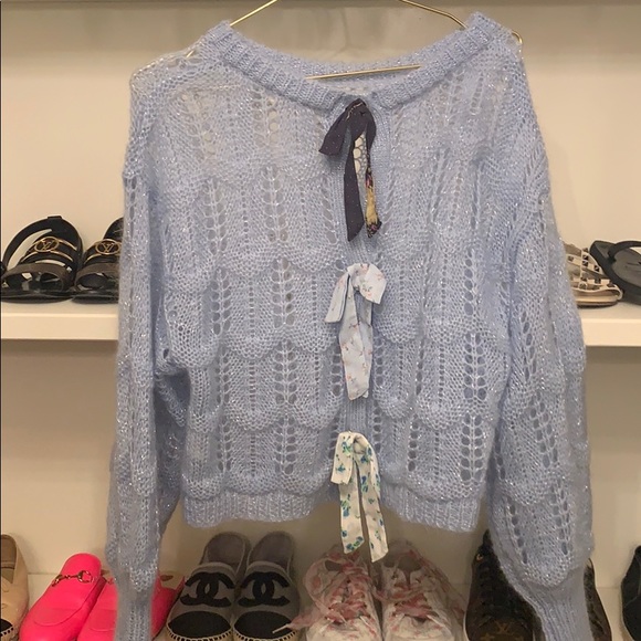 Loveshackfancy Eugenia Pullover Sweater 